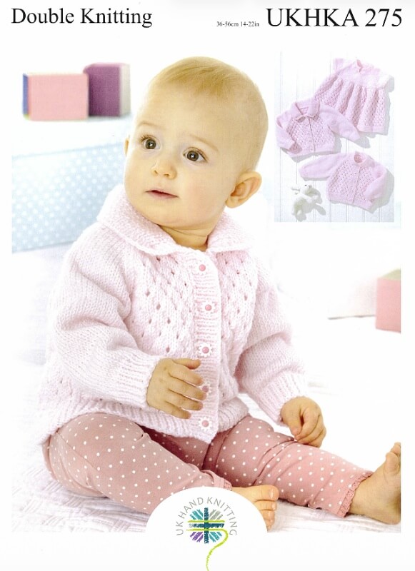 Image of UKHKA Cardigans and Dress pattern 275