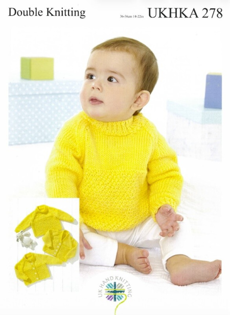 UKHKA Cardigans and Sweater Pattern 278