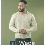 West Yorkshire Spinners Men's Stocking Stitch Jumper Pattern Wade