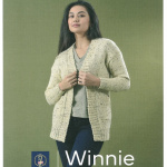 West Yorkshire Spinners Women's Stocking Stitch Cardigan Pattern Winnie