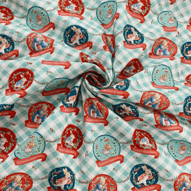Image of Peter Rabbit Festive Gingham