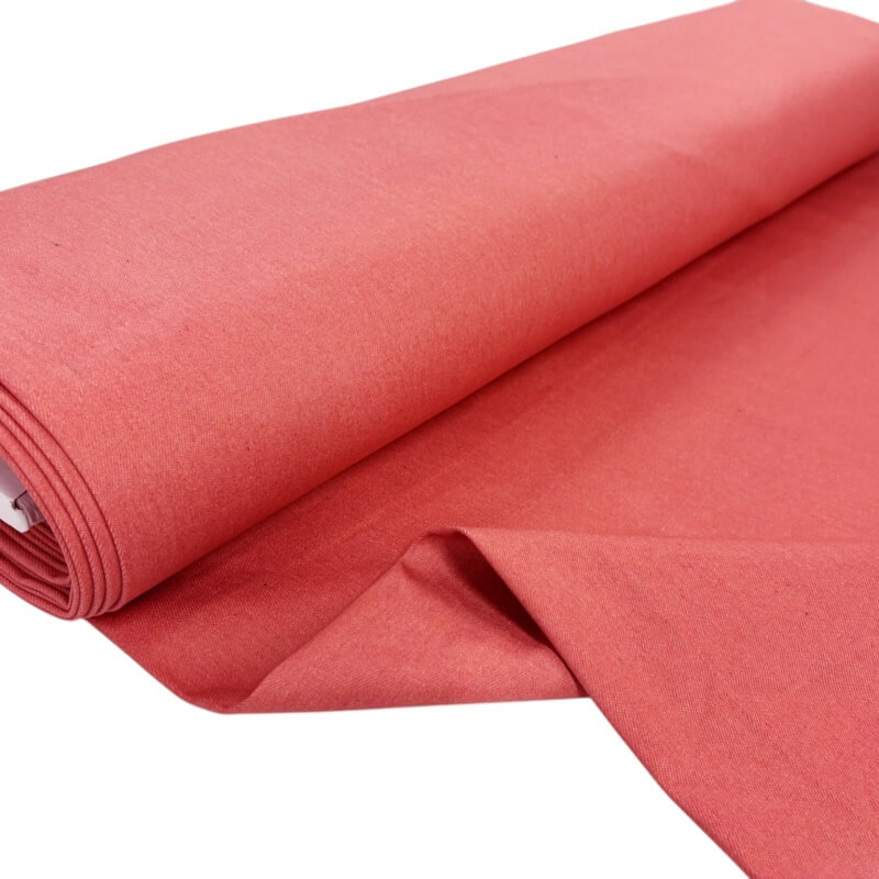 Image of Coral Coloured Denim