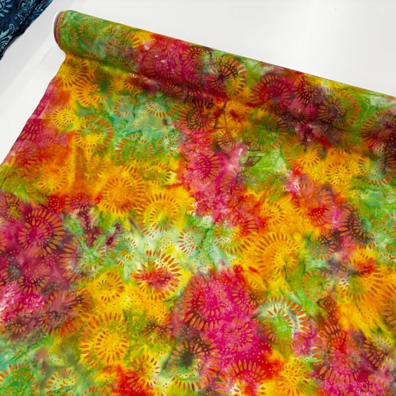 Image of Spiral Dressmaking Cotton Batik