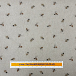 Busy Honey Bee Linen Look Panama