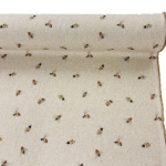Busy Honey Bee Linen Look Panama