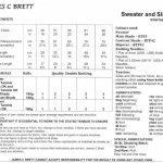 James Brett Sweater and Slipover Pattern JB982
