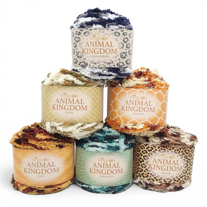 Image of King Cole Animal Kingdom Aran 100g