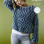 King Cole Sweater and Cardigan Pattern 6552