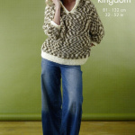 King Cole Sweater and Cardigan Pattern 6556