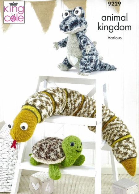 King Cole Reptile Friends Pattern 9229