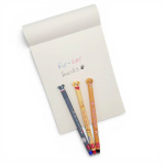 Legami Milano Fur-ever Friends 0.7mm Erasable Pen Set