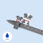 Legami Milano Fur-ever Friends 0.7mm Erasable Pen Set