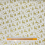 Scandi Metallic Christmas Cottons