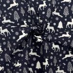 Scandi Metallic Christmas Cottons
