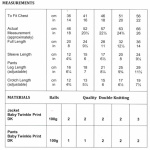James Brett Jacket and Pants Pattern JB705