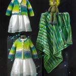 James Brett Cardigans and Blanket Pattern JB707