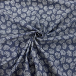 Flower Splash Cotton Chambray