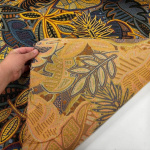 Tribal Leaf Art Heavy Tapestry