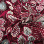 Cerise Botanic bloom Art Heavy Tapestry