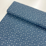 Flowers with Seeds Cotton Chambray