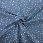 Flowers with Seeds Cotton Chambray