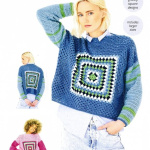 Stylecraft Crochet Sweaters Pattern 10138