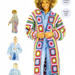 Stylecraft Crochet Coat and Jacket Pattern 10139
