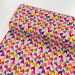 Painted Hearts Viscose Challis