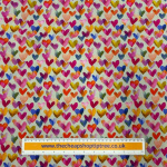Painted Hearts Viscose Challis