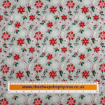 Baubles & Bows Christmas Cotton