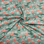 Baubles & Bows Christmas Cotton