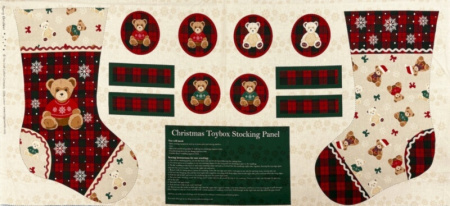 Toy Box Treasures Stocking Panel