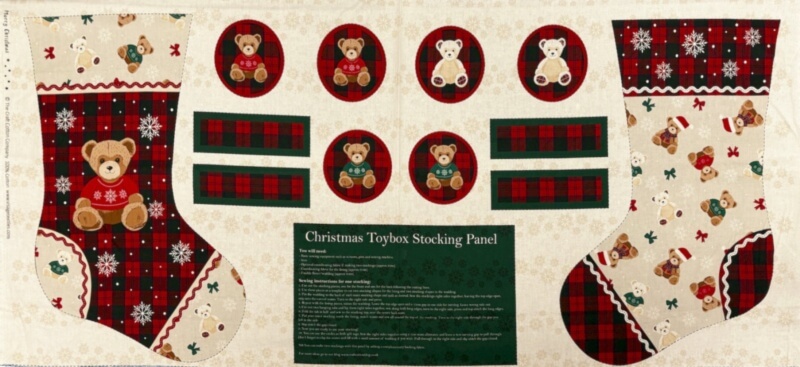 Image of Toy Box Treasures Stocking Panel