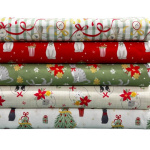 Festive Felines Christmas Cottons