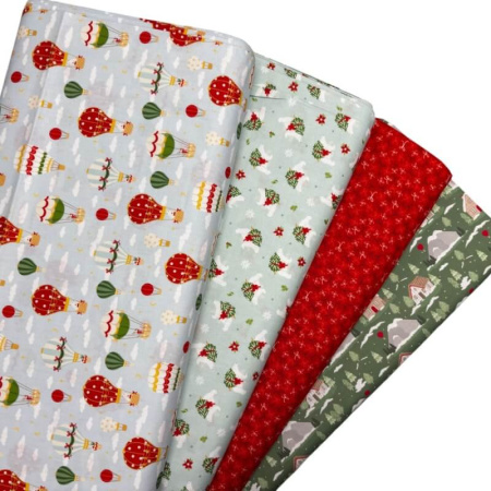 Frosty Heights Christmas Cotton