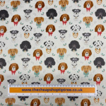 Holly and Hounds Christmas Cottons