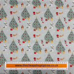 Holly and Hounds Christmas Cottons