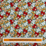 Holly and Hounds Christmas Cottons