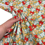 Holly and Hounds Christmas Cottons