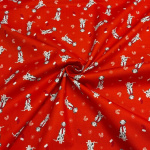 Holly and Hounds Christmas Cottons