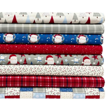 Holly Jolly Christmas Quilting Cotton