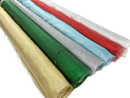 Metallic Sparkle Organza