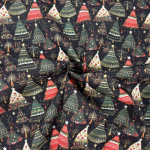 Nordic Tree Christmas Polycotton