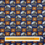 Christmas Express Polycotton