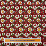 Festive Treats Red Christmas Polycotton