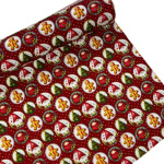 Festive Treats Red Christmas Polycotton