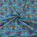 Mediterranean Village Houses Cotton