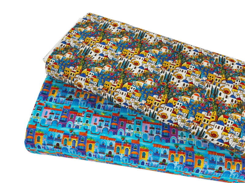 Image of Mediterranean Village Houses Cotton