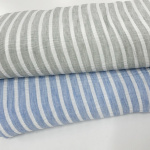 Soft Linen-Look Beach Stripe
