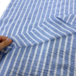 Soft Linen-Look Beach Stripe
